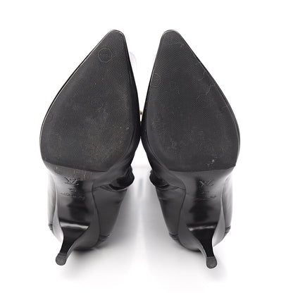 Louis Vuitton Calfskin Gamble High Boots 36 Black 5 of 8