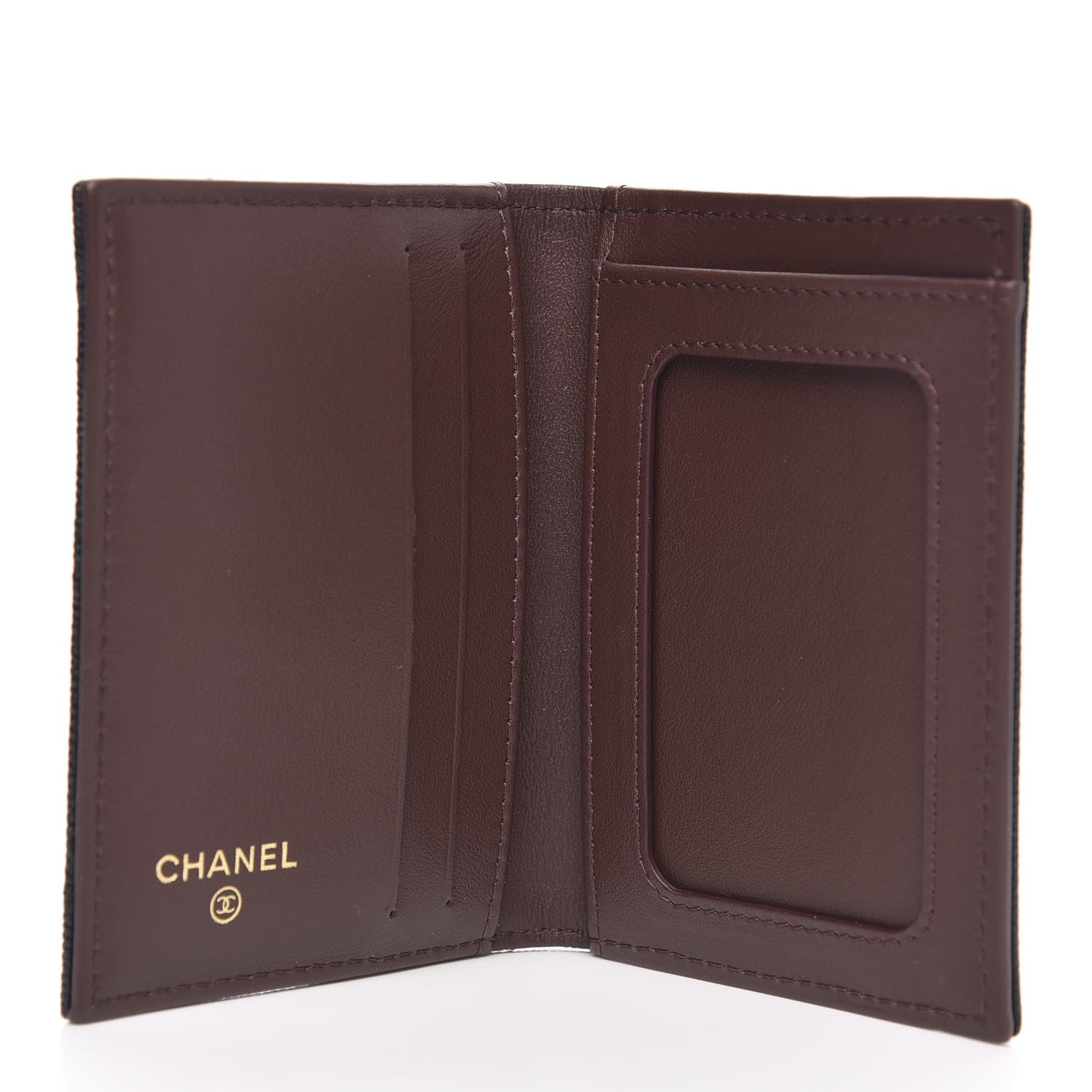 Chanel Caviar Quilted Card Holder Wallet Black 5 of 9