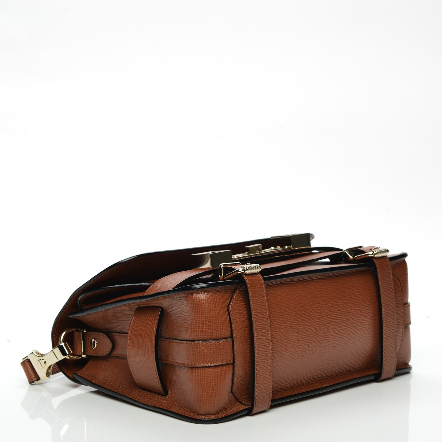 Linosa Calfskin PS11 Classic Shoulder Bag Nice Tan