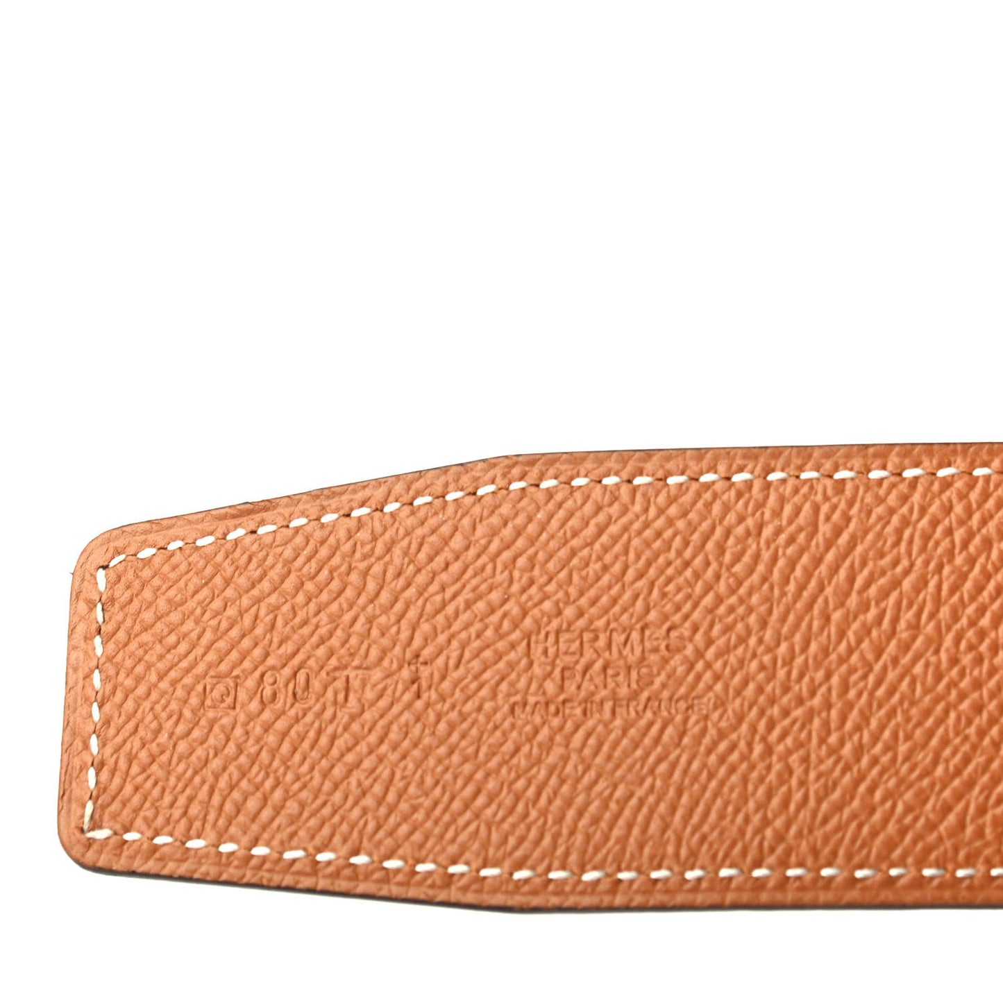 Epsom 38mm Constance H Belt 80 Gold Etain