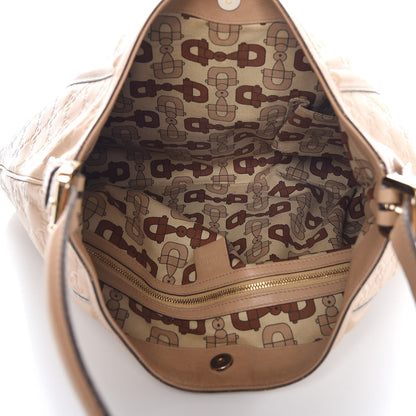 Gucci Guccissima Medium Britt Hobo Beige 5 of 22