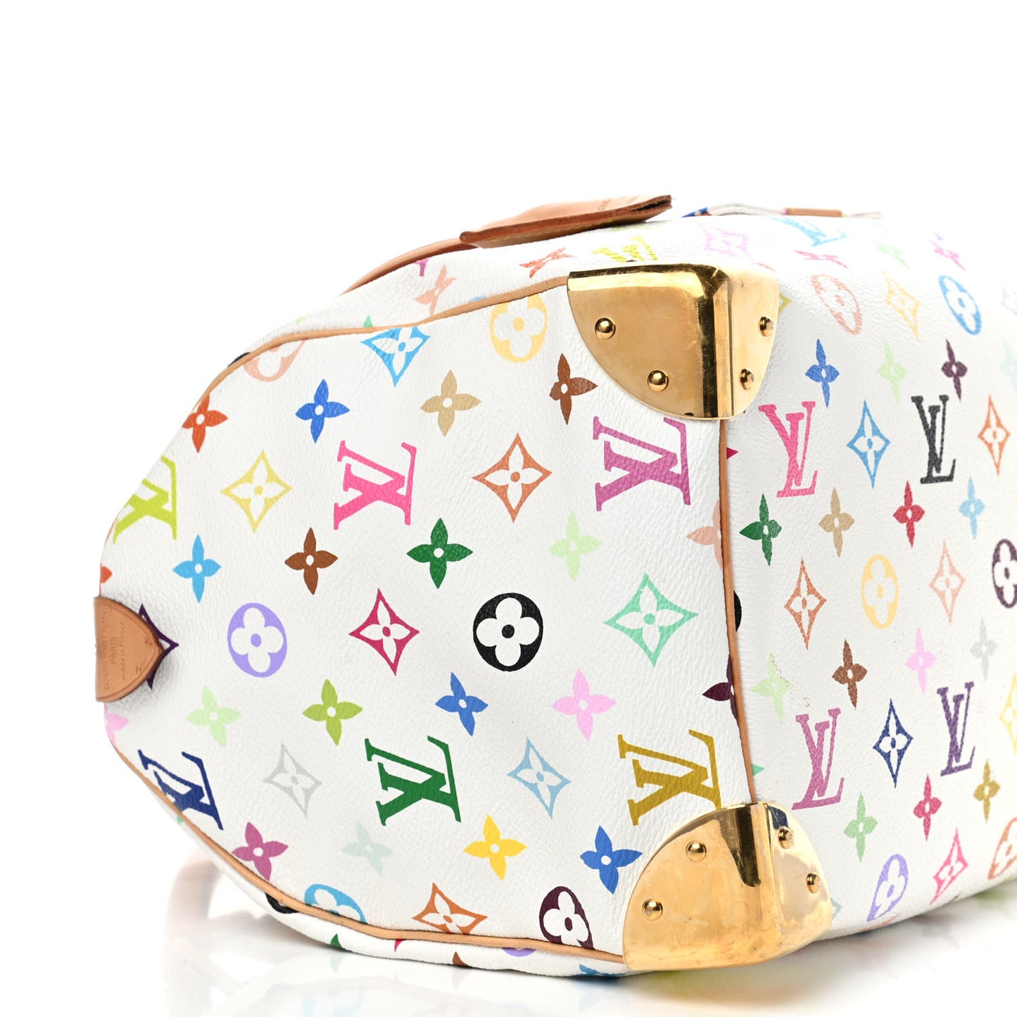 Monogram Multicolor Speedy 30 White