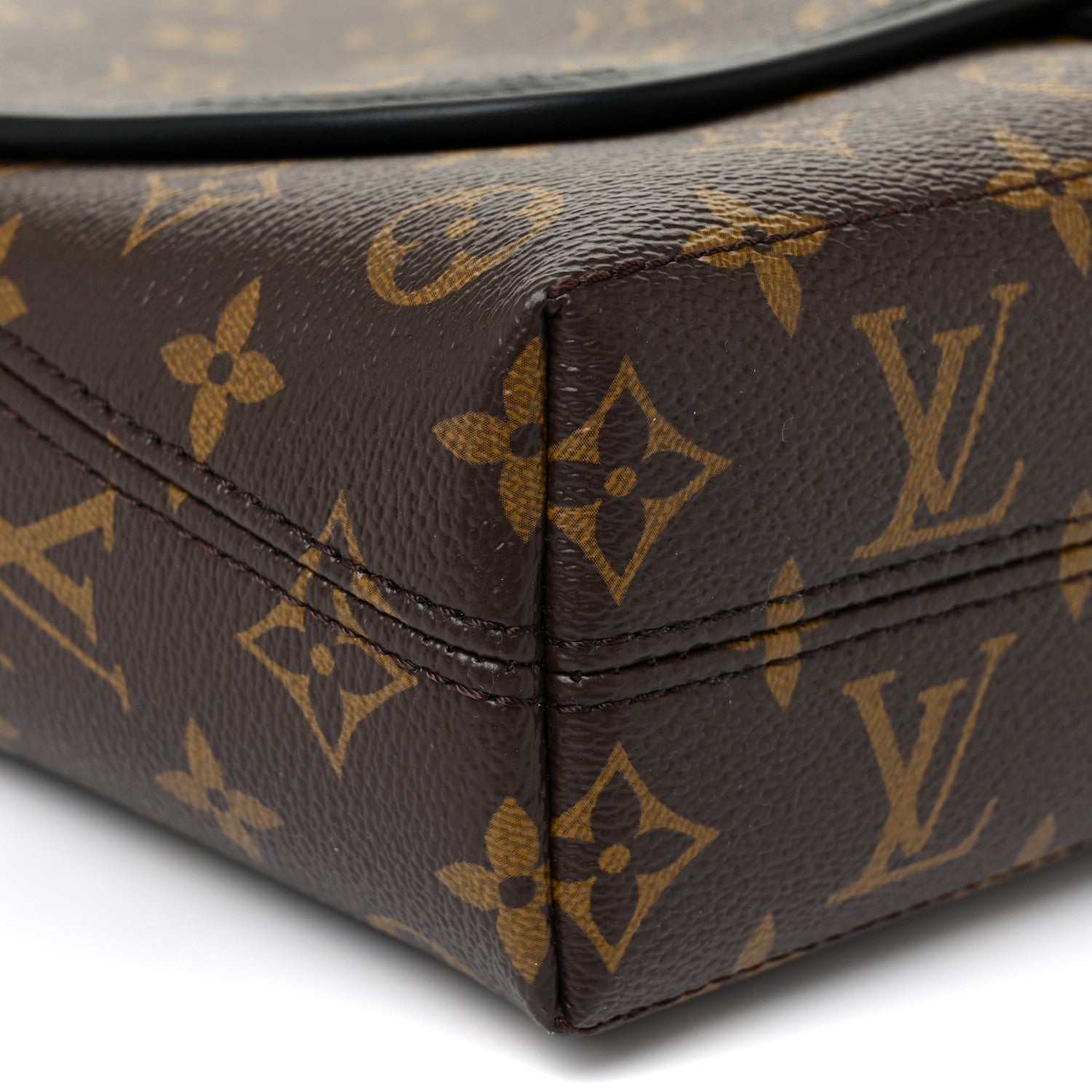 Louis Vuitton Monogram Macassar Magnetic Messenger 8 of 13