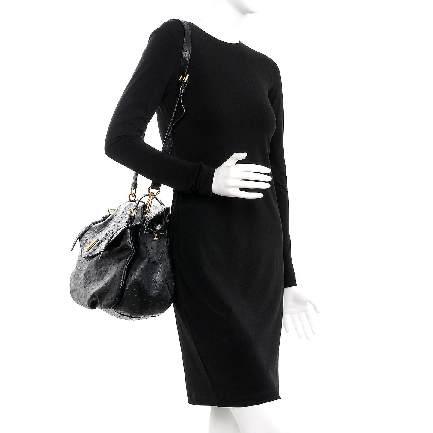MARC by Ostrich Ozzie Nova Satchel Black