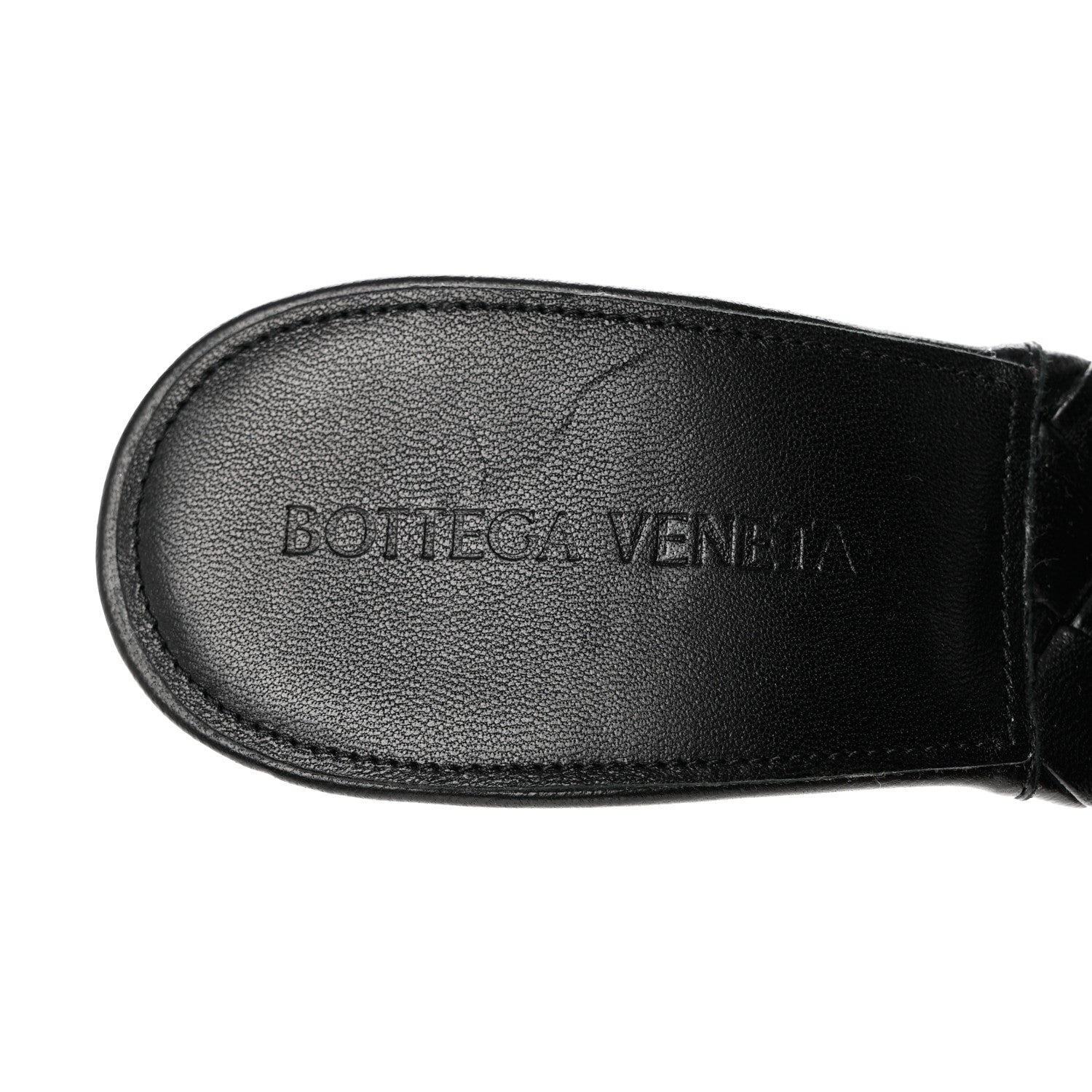 Bottega Veneta Nappa Maxi Intrecciato Lido Mule Sandals 38 Black 7 of 7
