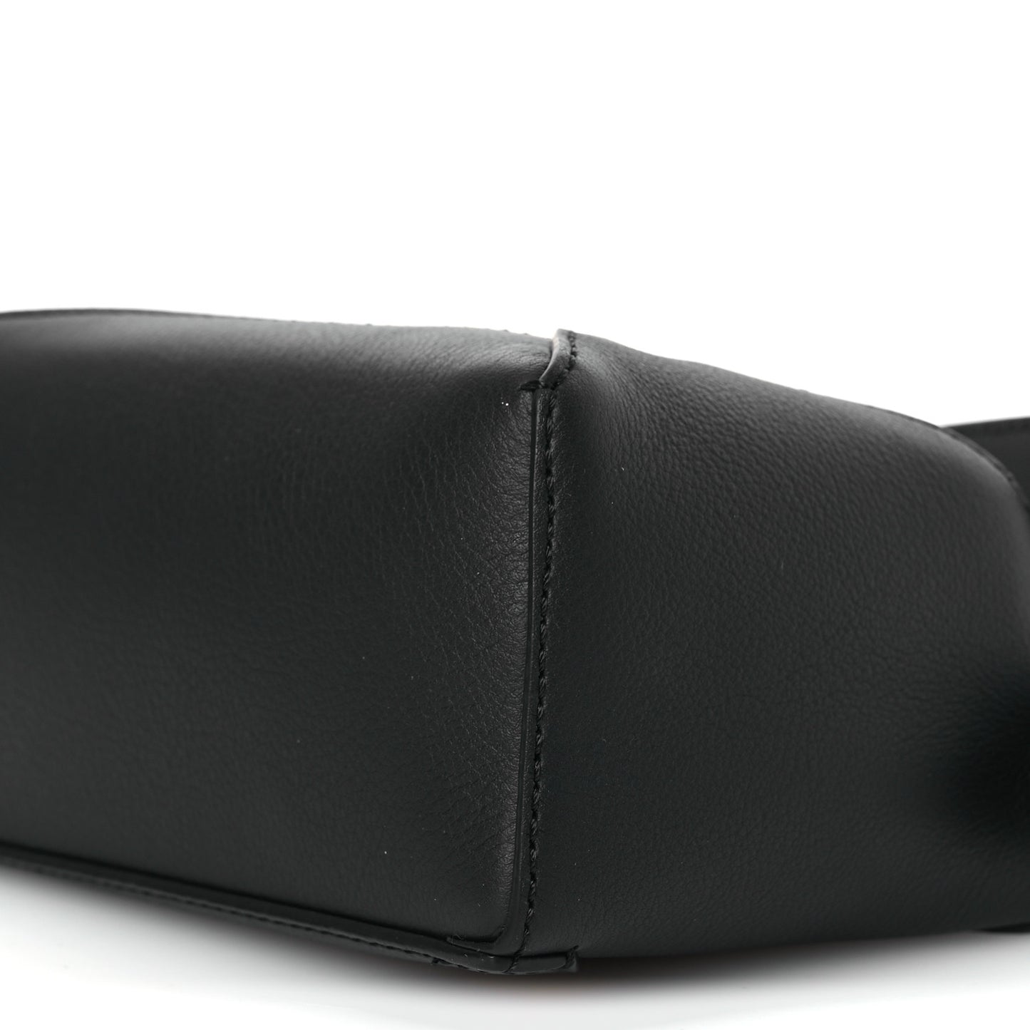 Calfskin Mini Puzzle Edge Bag Black