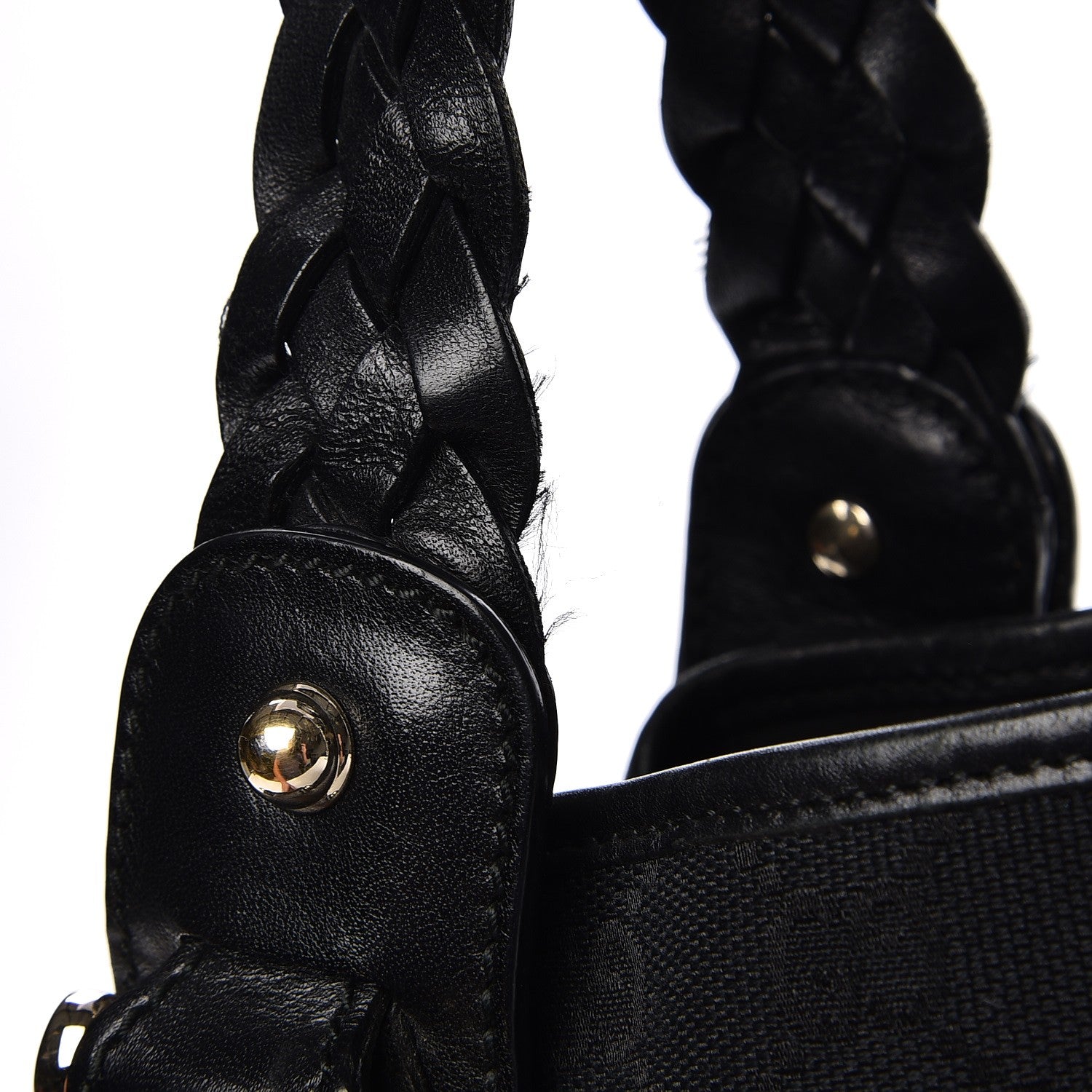 Gucci Monogram Small Pelham Shoulder Bag Black 11 of 14