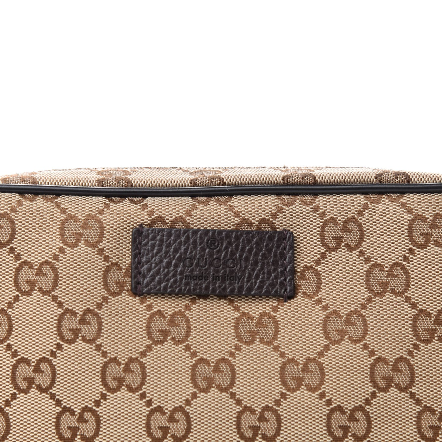 Monogram Belt Bag Dark Brown