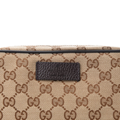 Gucci Monogram Belt Bag Dark Brown 10 of 10