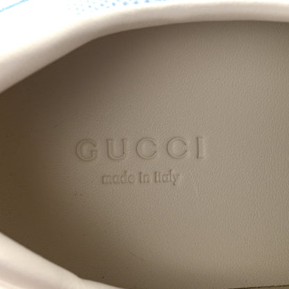 Gucci Suede Mesh Womens G75 Sneakers 38 Blue 8 of 10
