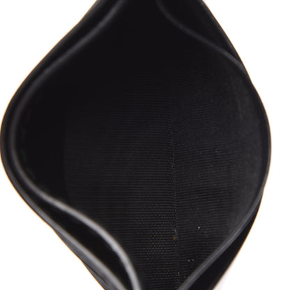 Christian Dior Calfskin D-Fence Card Holder Black 7 of 12
