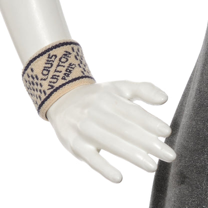 Louis Vuitton Cotton Damier Azur Gym Wrist Bands 3 of 6