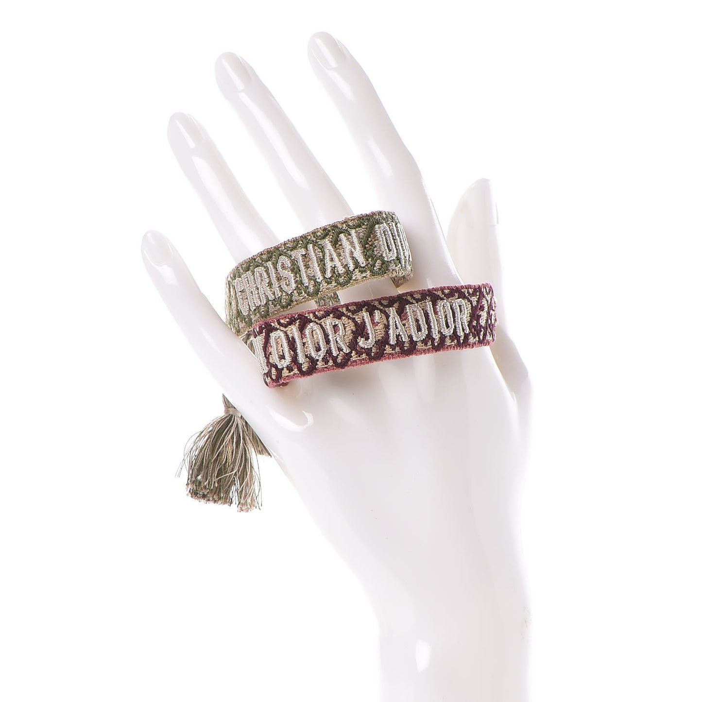 Woven Cotton J'Adior Friendship Bracelet Set