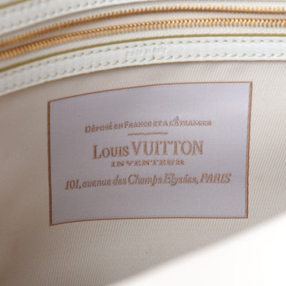 Louis Vuitton Monogram Sabbia Cabas MM White 10 of 12