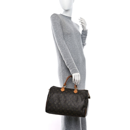 Louis Vuitton Monogram Speedy 35 2 of 12