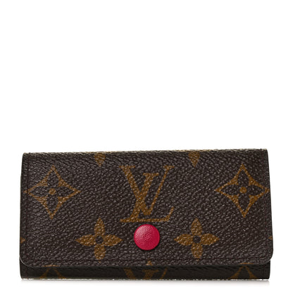 Louis Vuitton Monogram 4 Key Multicles Holder Fuchsia 1 of 8