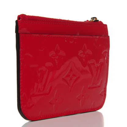 Louis Vuitton Vernis Key Pouch Cherry 3 of 8