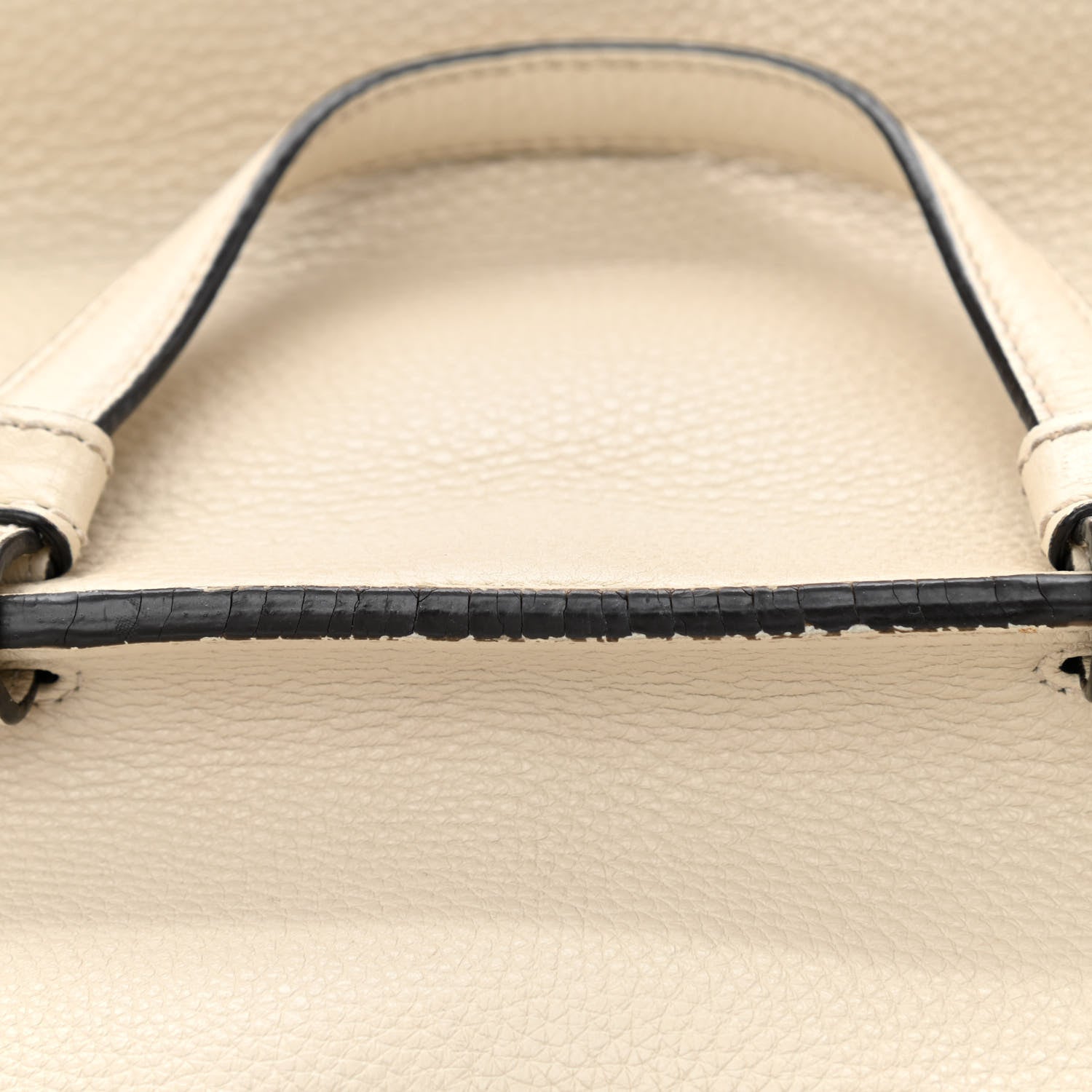 Gucci Cellarius Calfskin Medium Bamboo Daily Top Handle Bag Mystic White 10 of 14