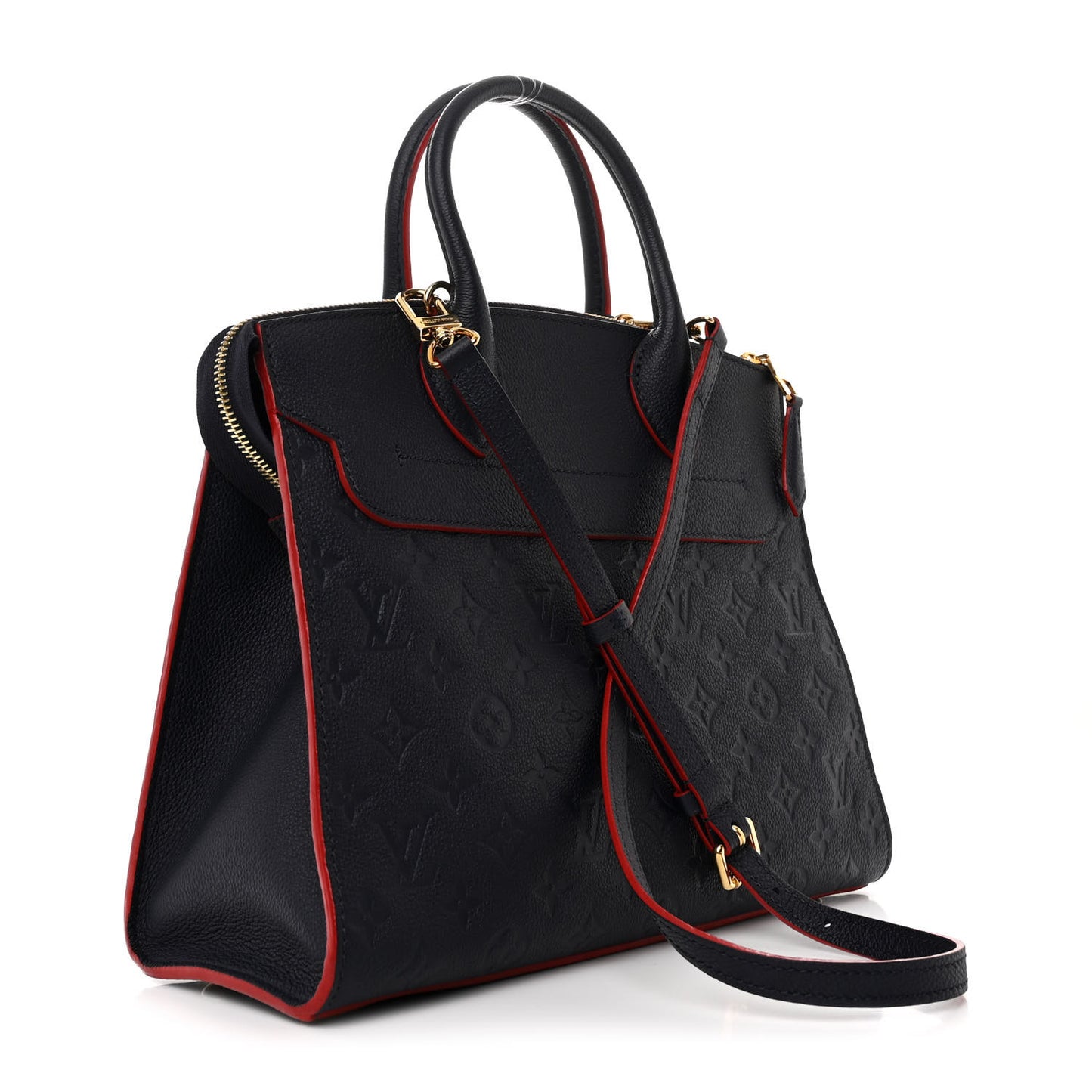 Empreinte Pont Neuf MM Marine Rouge