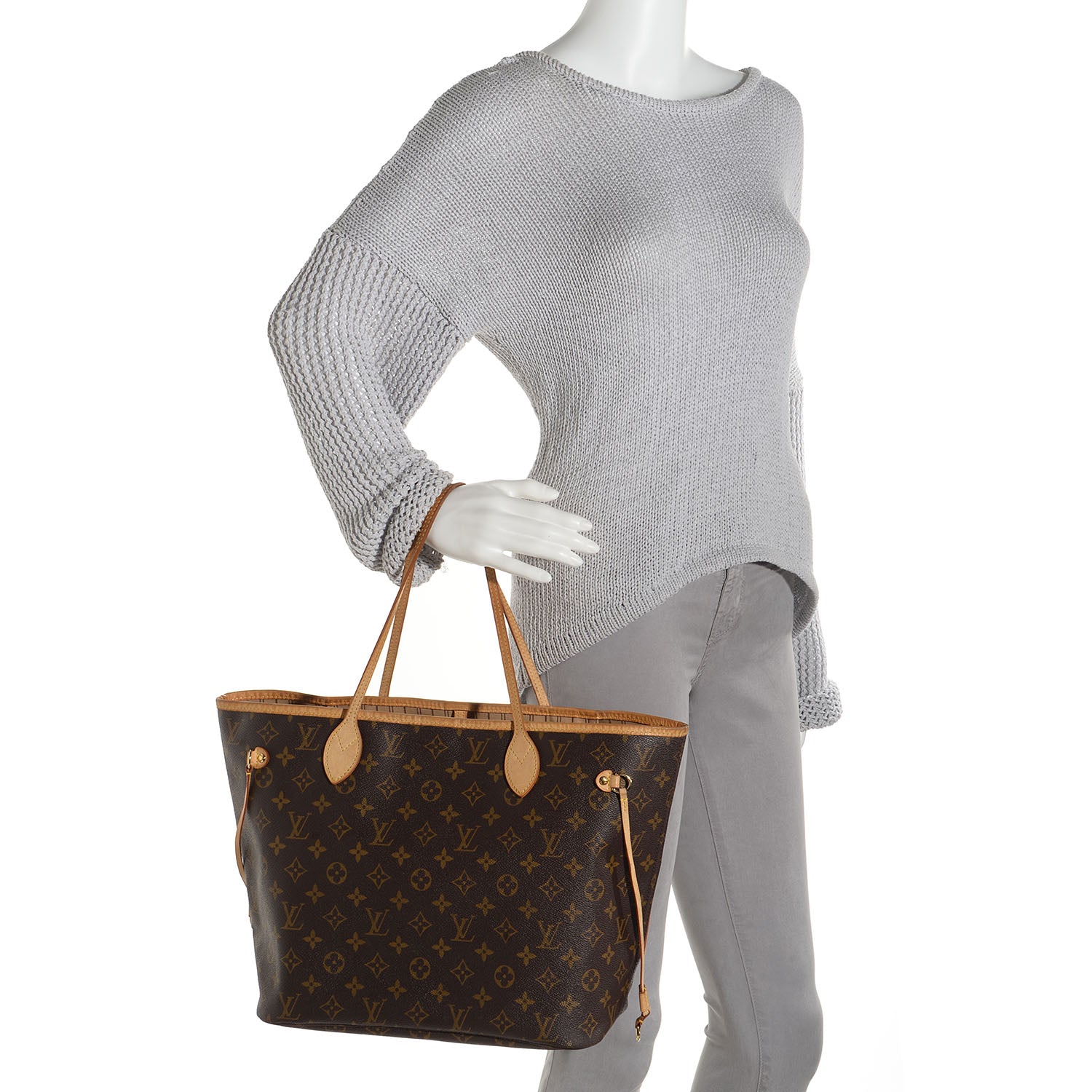 Louis Vuitton Monogram Neverfull MM 2 of 7