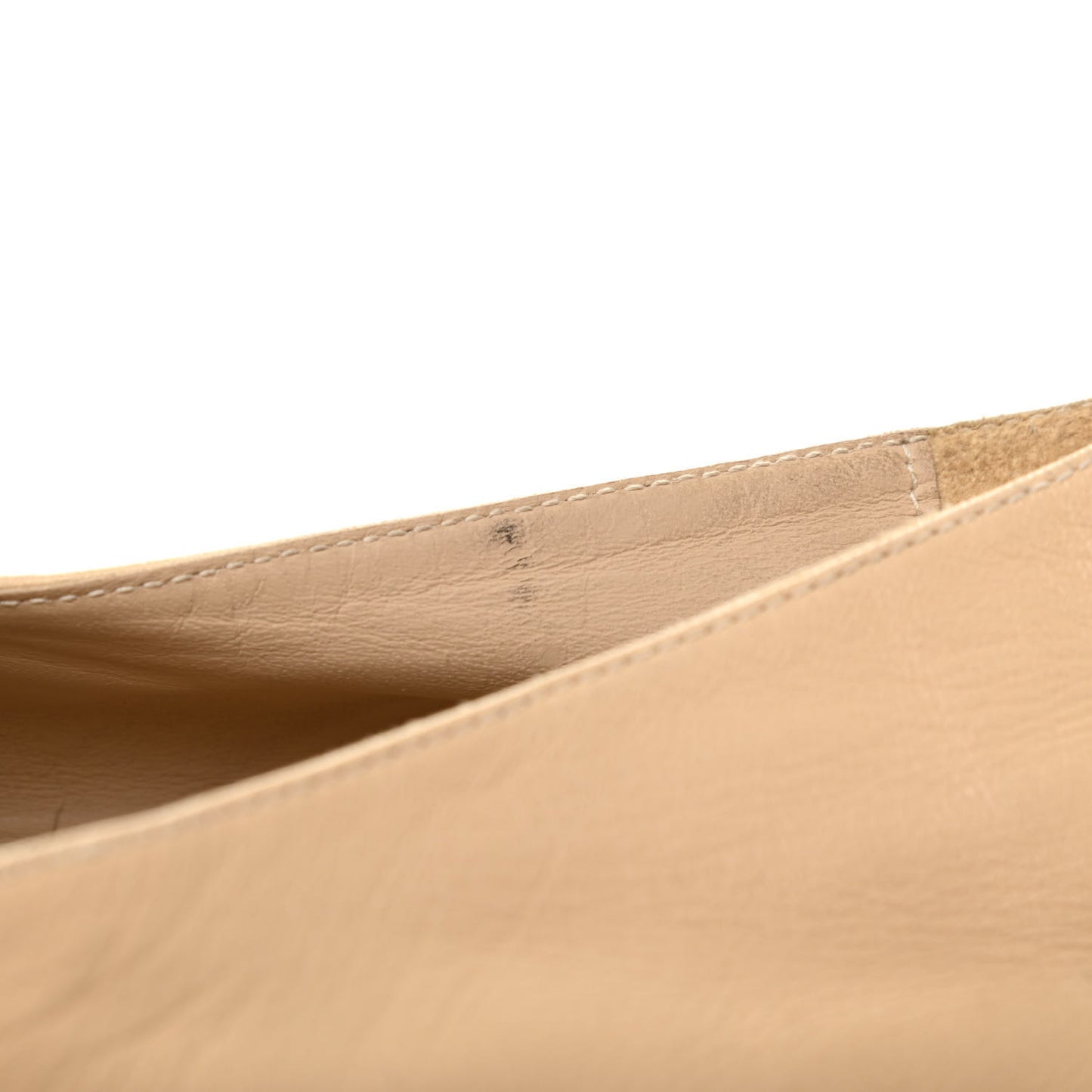 Lambskin CC Espadrilles 39 Beige Black