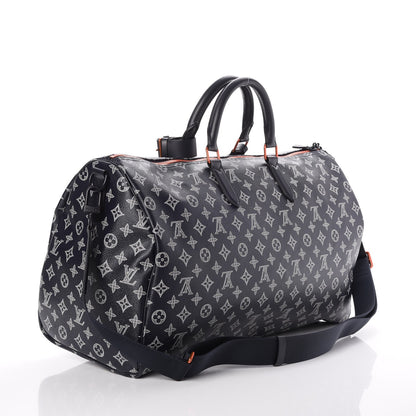 Louis Vuitton Monogram Upside Down Keepall Bandouliere 50 Ink 4 of 16