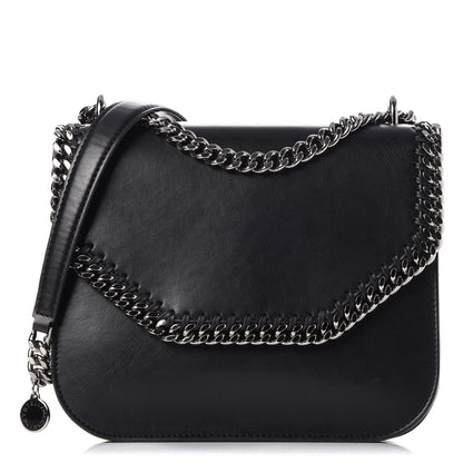 Stella McCartney Eco Alter Nappa Falabella Box Shoulder Bag Black 1 of 9
