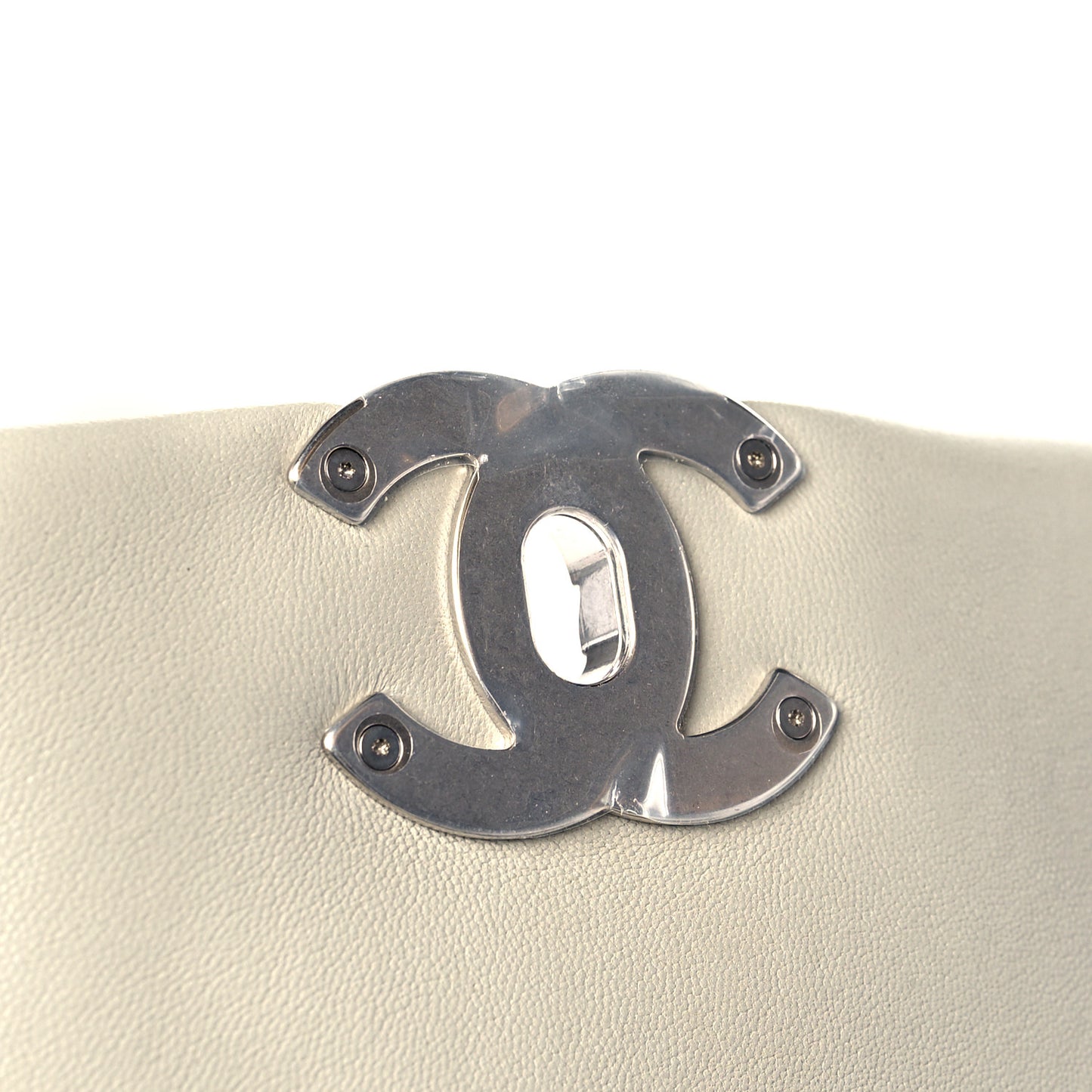 Lambskin Quilted Medium Chanel 19 Flap Grey