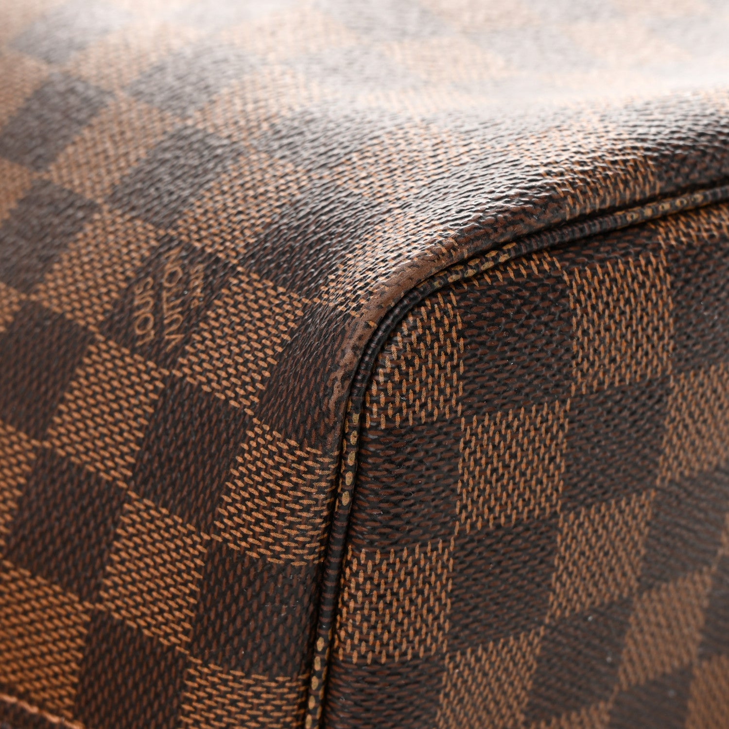 Louis Vuitton Damier Ebene Neo Neverfull MM Rose Ballerine 15 of 19
