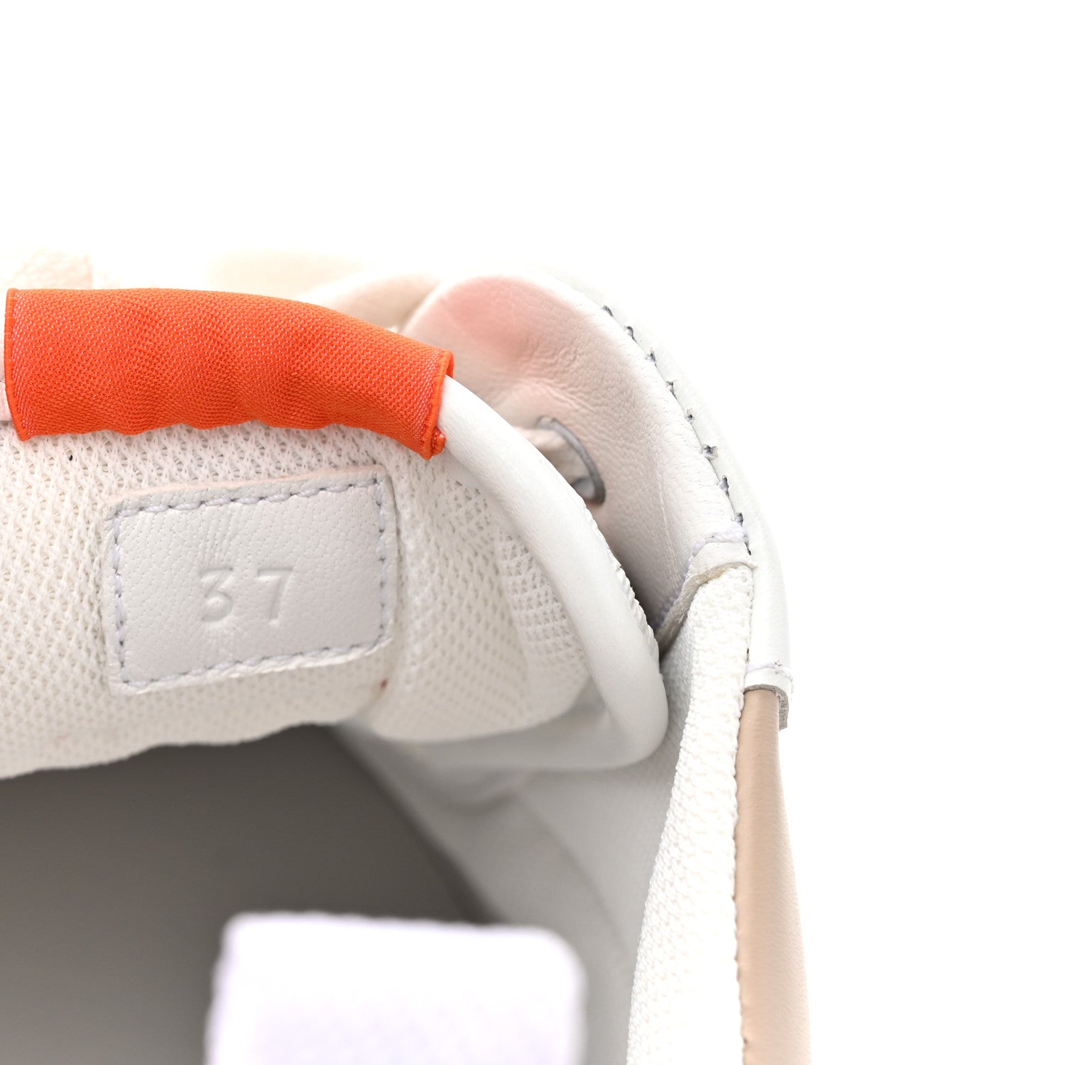 Hermes Calfskin Womens Giga Sneakers 37 Multicolor White Gomma 10 of 11