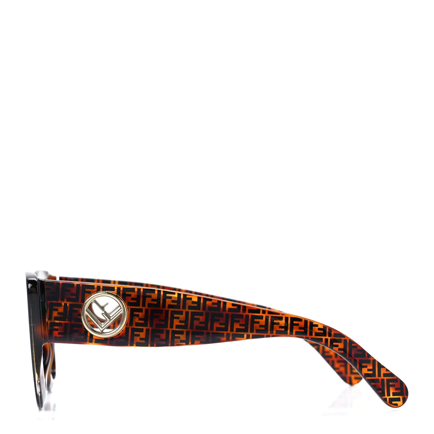 Acetate F is Fendi FF 51mm Cat Eye Sunglasses 0327/S Tortoise Camouflage