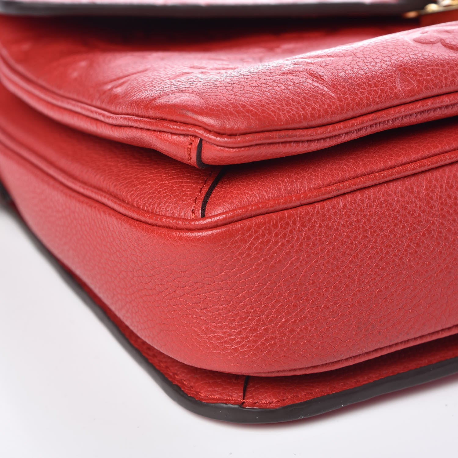 Louis Vuitton Empreinte Pochette Metis Cherry 8 of 10