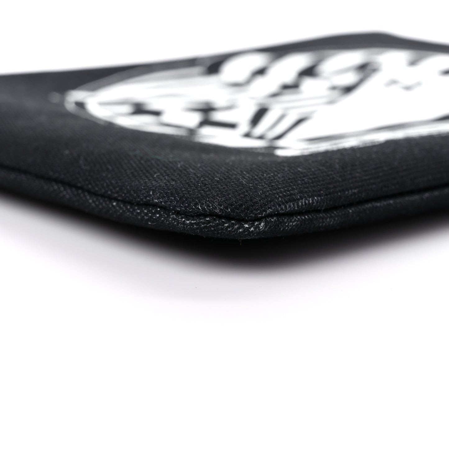 Canvas La Pausa Large Cosmetic Case Black