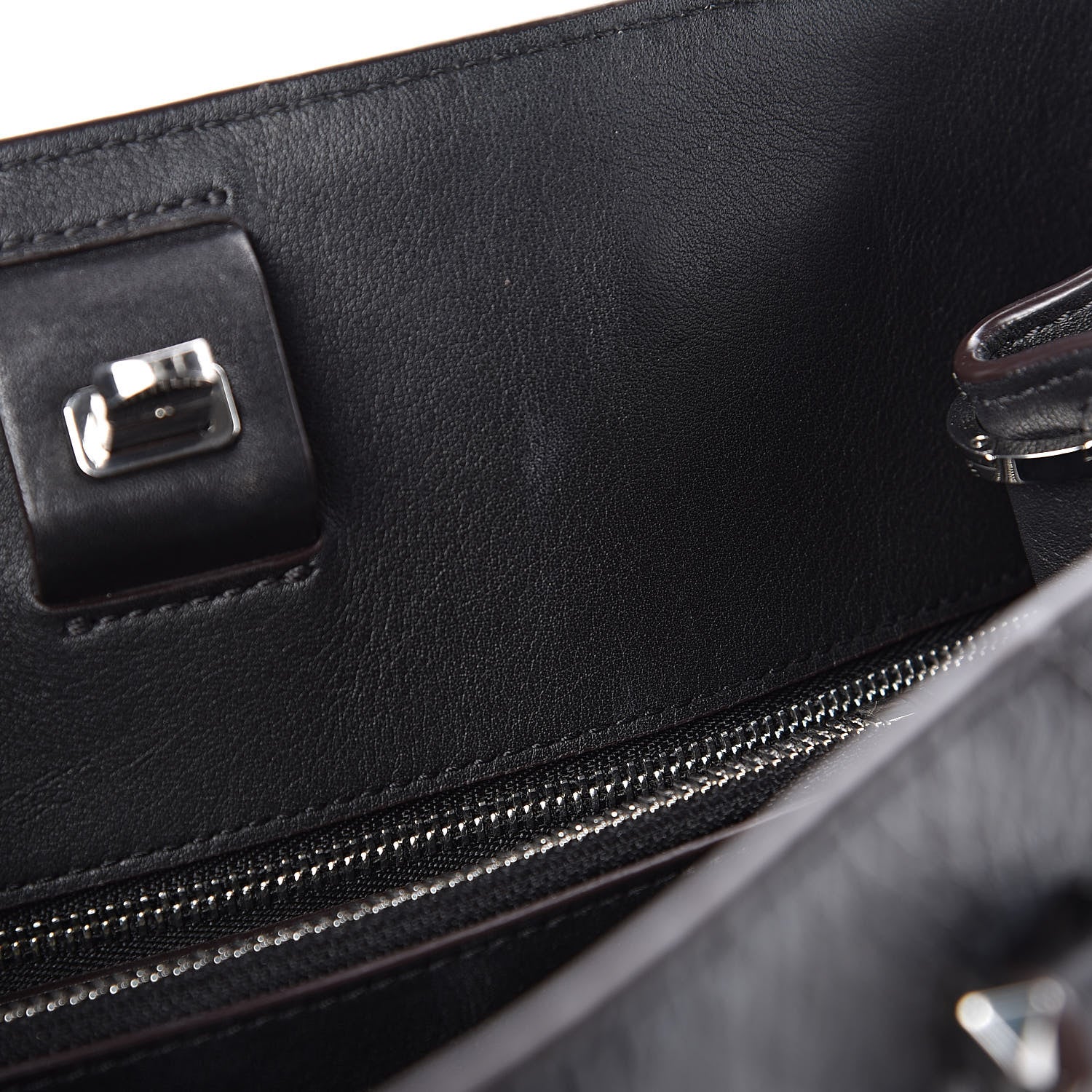 MCM Visetos Large Tote Black 8 of 15