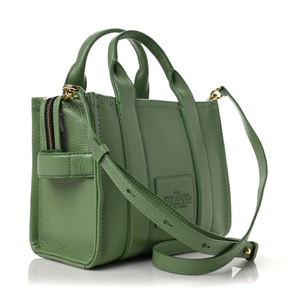 Marc Jacobs Grained Calfskin Small The Tote Bag Aspen Green 3 of 8