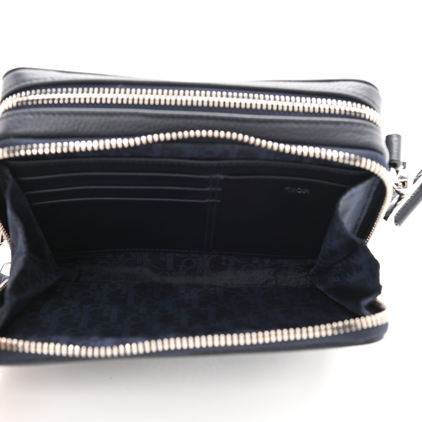 X AIR JORDAN Grained Calfskin Crossbody Blue