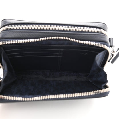 Christian Dior X AIR JORDAN Grained Calfskin Crossbody Blue 6 of 11