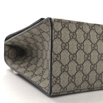 Balenciaga X GUCCI GG Supreme Monogram Medium Hourglass Top Handle Bag Beige Ebony 9 of 10