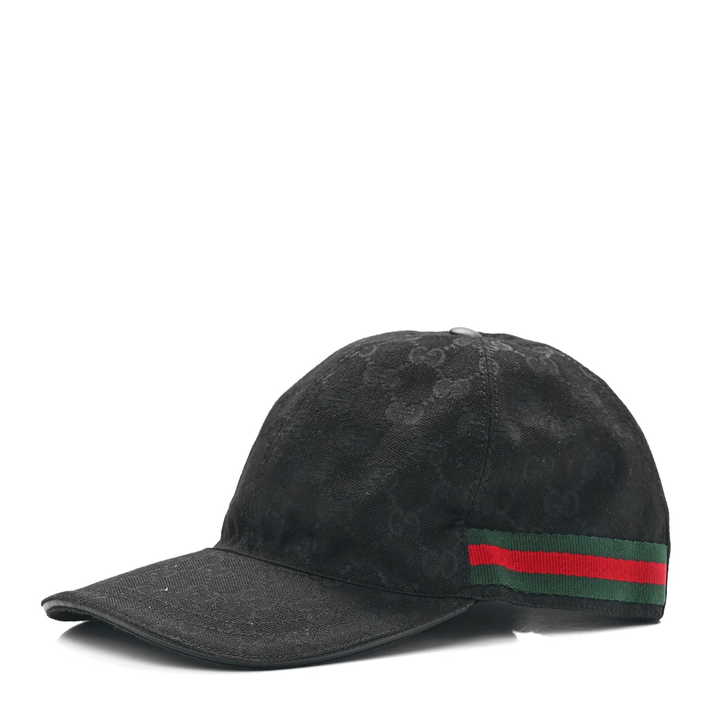 Monogram Web Baseball Hat XL Black