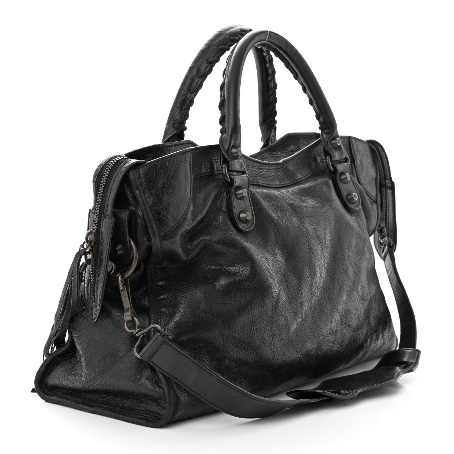 Balenciaga Agneau Classic Hardware City Black 3 of 11