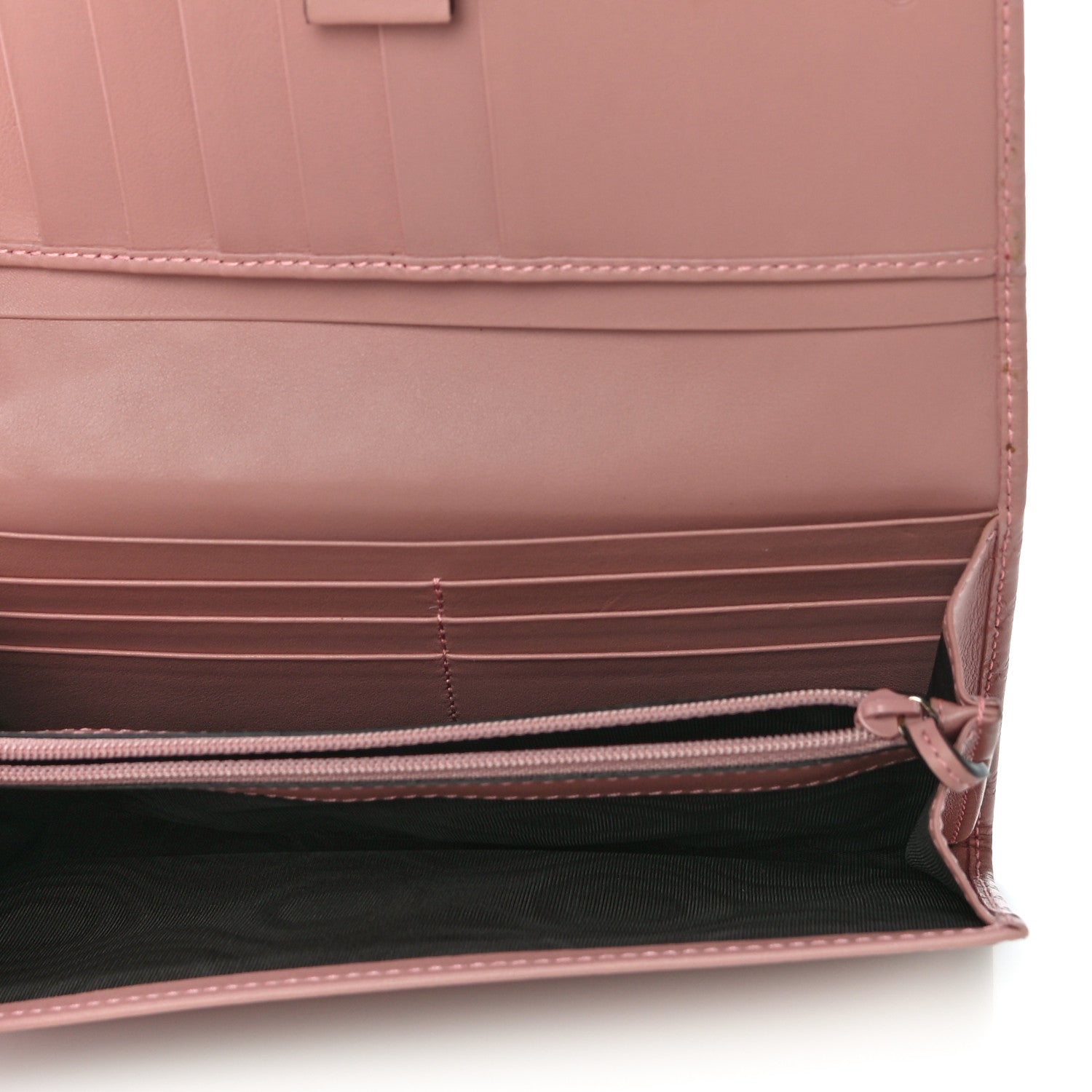 Gucci Soft Microguccissima Continental Wallet Soft Pink 5 of 11