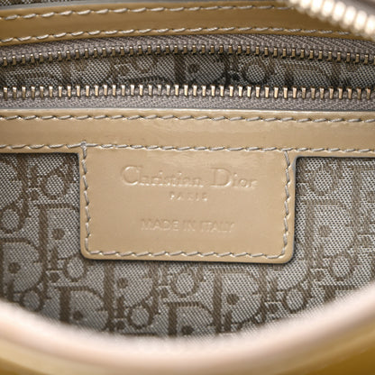 Christian Dior Patent Cannage Medium Lady Dior Beige 6 of 13