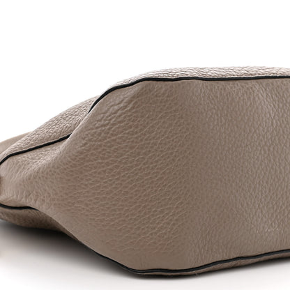 Burberry Heritage Grain Medium Orchard Bowling Bag Pale Taupe 10 of 16