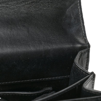 Saint Laurent Velvet Small Monogram Sunset Black 10 of 12