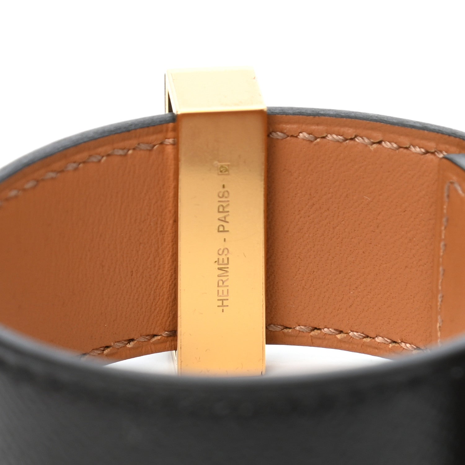 Hermes Epsom Collier de Chien CDC 24 Bracelet T2 Black 5 of 6