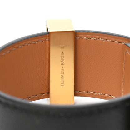 Hermes Epsom Collier de Chien CDC 24 Bracelet T2 Black 5 of 6