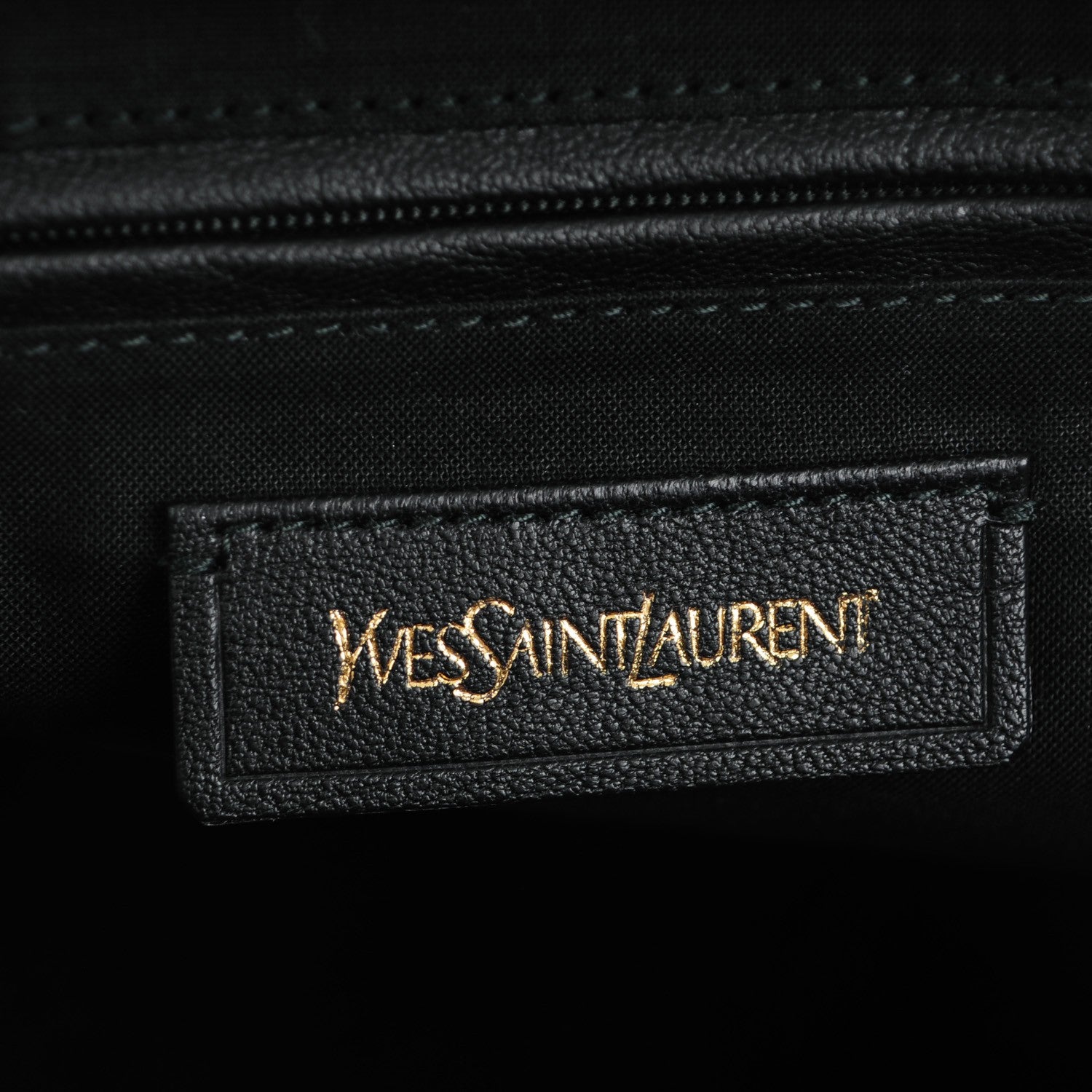 Saint Laurent Sheepskin Large Cabas ChYc Black 6 of 8