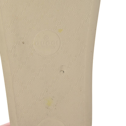 Gucci Rubber Womens Logo Slide Sandals 38 Off White 10 of 15