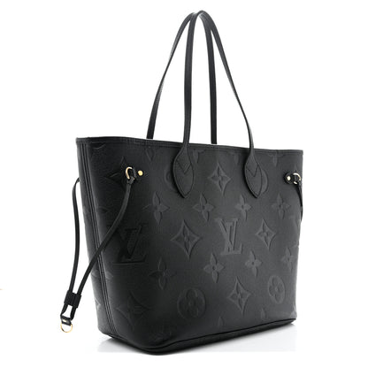 Louis Vuitton Empreinte Monogram Giant Neverfull MM Black 4 of 10