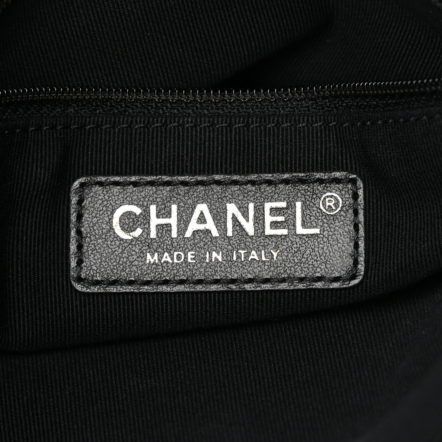 Chanel Calfskin Quilted Drawstring Bucket Bag Black 6 of 15